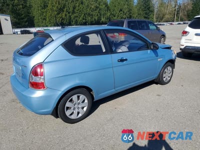 Trzecie zdjęcie samochodu z tyłu: 2008 HYUNDAI ACCENT GS VIN:KMHCM36CX8U091802 - miniatura