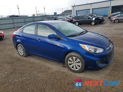 Czwarte zdjęcie samochodu z boku: 2016 HYUNDAI ACCENT SE VIN:KMHCT4AE7GU060717 - miniatura