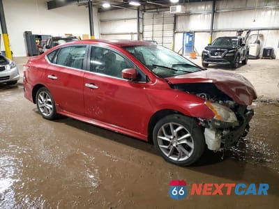 Czwarte zdjęcie samochodu z boku: 2013 NISSAN SENTRA S VIN:3N1AB7AP8DL652721 - miniatura