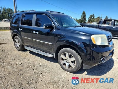 Czwarte zdjęcie samochodu z boku: 2012 HONDA PILOT TOURING VIN:5FNYF4H91CB030318 - miniatura