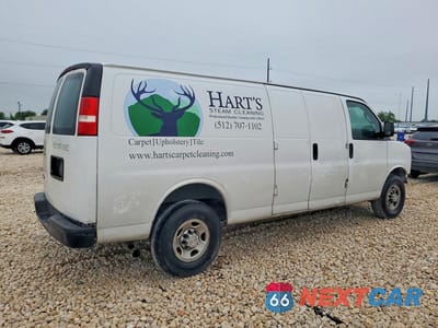 Trzecie zdjęcie samochodu z tyłu: 2019 CHEVROLET EXPRESS 2500 CARGO DELIVERY VAN VIN:1GCWGBFP8K1152532 - miniatura