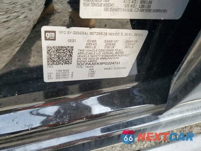 Zdjęcie 12 z 12 samochodu: 2023 CHEVROLET SILVERADO C1500 VIN:3GCPAAEK9PG224711 - miniatura