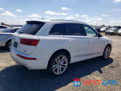 Trzecie zdjęcie samochodu z tyłu: 2018 AUDI Q7 PRESTIGE VIN:WA1VAAF78JD017985 - miniatura
