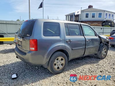 Trzecie zdjęcie samochodu z tyłu: 2011 HONDA PILOT LX VIN:5FNYF4H25BB094315 - miniatura