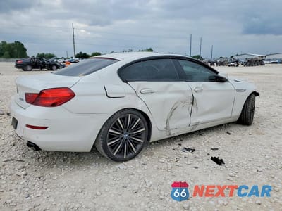 Trzecie zdjęcie samochodu z tyłu: 2016 BMW 650 I GRAN COUPE VIN:WBA6D4C59GD976968 - miniatura