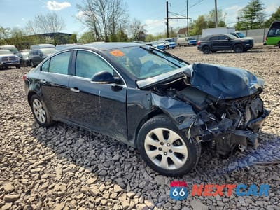 Czwarte zdjęcie samochodu z boku: 2014 BUICK REGAL PREMIUM VIN:2G4GM5ER2E9166312 - miniatura