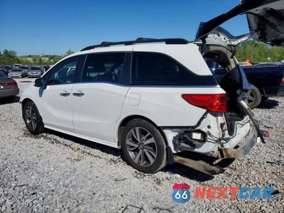 Drugie zdjęcie samochodu z przodu: 2021 HONDA ODYSSEY TOURING VIN:5FNRL6H8XMB042310 - miniatura