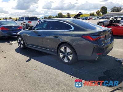 Drugie zdjęcie samochodu z przodu: 2025 BMW I4 EDRIVE 40 VIN:WBY23HD08SFU24341 - miniatura