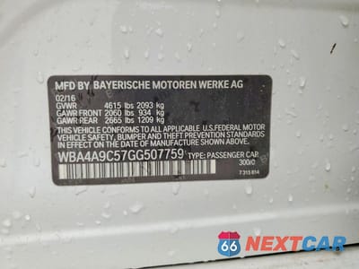 Zdjęcie 12 z 12 samochodu: 2016 BMW 428 I GRAN COUPE SULEV VIN:WBA4A9C57GG507759 - miniatura