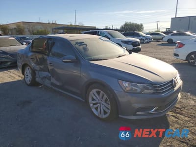 Czwarte zdjęcie samochodu z boku: 2019 VOLKSWAGEN PASSAT WOLFSBURG VIN:1VWLA7A39KC002386 - miniatura