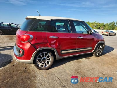 Trzecie zdjęcie samochodu z tyłu: 2015 FIAT 500L TREKKING VIN:ZFBCFADH2FZ031548 - miniatura