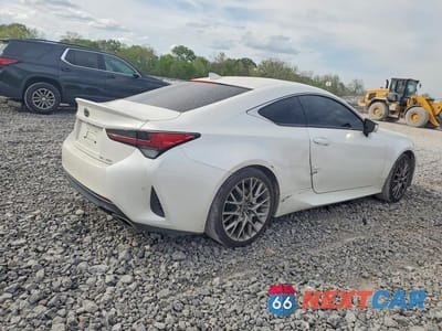 Trzecie zdjęcie samochodu z tyłu: 2019 LEXUS RC 350 BASE VIN:JTHHZ5BC5K5021332 - miniatura