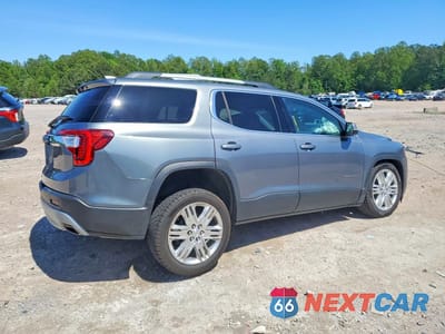 Trzecie zdjęcie samochodu z tyłu: 2021 GMC ACADIA SLT VIN:1GKKNMLS6MZ229027 - miniatura