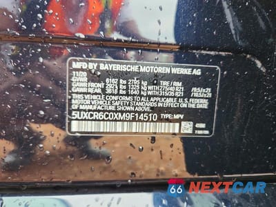 Zdjęcie 14 z 14 samochodu: 2021 BMW X5 XDRIVE40I VIN:5UXCR6C0XM9F14510 - miniatura