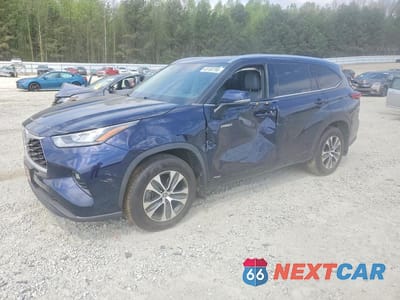 2020 TOYOTA HIGHLANDER HYBRID XLE 5TDHBRCH3LS507737 - główne zdjęcie licytacji z USA - miniatura
