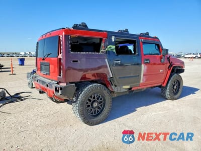 Trzecie zdjęcie samochodu z tyłu: 2007 HUMMER H2 VIN:5GRGN23UX7H107755 - miniatura