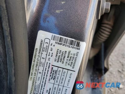 Zdjęcie 12 z 12 samochodu: 2012 FORD FOCUS SE VIN:1FAHP3F21CL181594 - miniatura