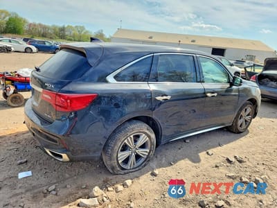 Trzecie zdjęcie samochodu z tyłu: 2020 ACURA MDX VIN:5J8YD4H3XLL040510 - miniatura
