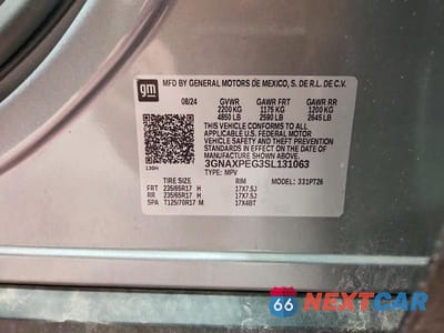 Zdjęcie 13 z 13 samochodu: 2025 CHEVROLET EQUINOX LT VIN:3GNAXPEG3SL131063 - miniatura