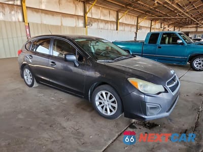 Czwarte zdjęcie samochodu z boku: 2013 SUBARU IMPREZA PREMIUM VIN:JF1GPAC61D2874437 - miniatura
