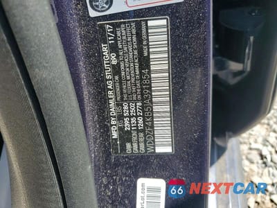 Zdjęcie 12 z 12 samochodu: 2018 MERCEDES-BENZ E 300 4MATIC VIN:WDDZF4KB5JA391854 - miniatura