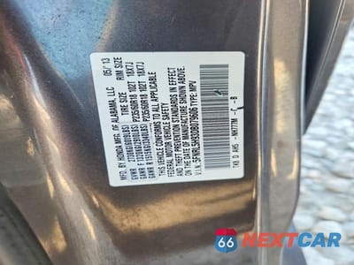 Zdjęcie 13 z 13 samochodu: 2013 HONDA ODYSSEY TOURING VIN:5FNRL5H93DB079606 - miniatura