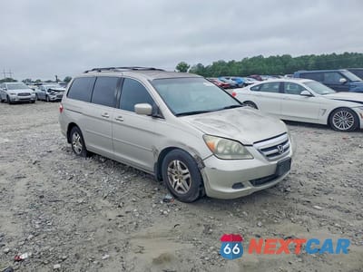 Czwarte zdjęcie samochodu z boku: 2006 HONDA ODYSSEY EX VIN:5FNRL384X6B419281 - miniatura
