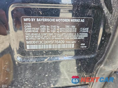 Zdjęcie 13 z 13 samochodu: 2017 BMW X1 XDRIVE28I VIN:WBXHT3C3XH5F76409 - miniatura
