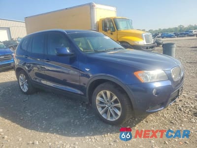Czwarte zdjęcie samochodu z boku: 2013 BMW X3 XDRIVE28I VIN:5UXWX9C51D0A26020 - miniatura