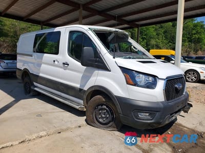 Czwarte zdjęcie samochodu z boku: 2025 FORD TRANSIT T-250 VIN:1FTBR1Y88SKA55687 - miniatura