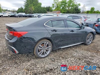 Trzecie zdjęcie samochodu z tyłu: 2019 ACURA TLX VIN:19UUB3F87KA002482 - miniatura