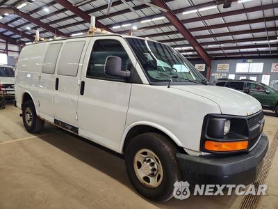 Czwarte zdjęcie samochodu z boku: 2014 CHEVROLET EXPRESS G2500 VIN:1GCWGFCA4E1123119 - miniatura