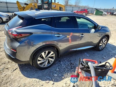 Trzecie zdjęcie samochodu z tyłu: 2020 NISSAN MURANO SL VIN:5N1AZ2CS6LN124960 - miniatura