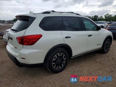 Trzecie zdjęcie samochodu z tyłu: 2020 NISSAN PATHFINDER SV VIN:5N1DR2BN3LC625292 - miniatura