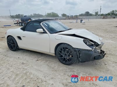 Czwarte zdjęcie samochodu z boku: 2001 PORSCHE BOXSTER VIN:WP0CA29881S620373 - miniatura
