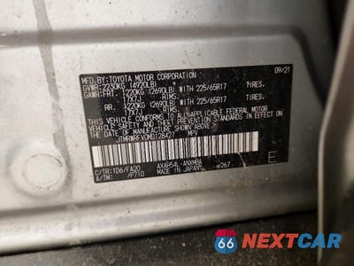 Zdjęcie 13 z 13 samochodu: 2021 TOYOTA RAV4 HYBRID XLE VIN:JTMRWRFV0MD128427 - miniatura