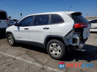 Drugie zdjęcie samochodu z przodu: 2015 JEEP CHEROKEE SPORT VIN:1C4PJLAB6FW516897 - miniatura