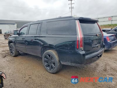 Drugie zdjęcie samochodu z przodu: 2019 CADILLAC ESCALADE ESV LUXURY VIN:1GYS4HKJ4KR158688 - miniatura