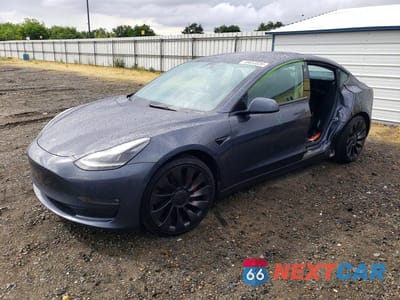 2022 TESLA MODEL 3 5YJ3E1EC3NF156579 - główne zdjęcie licytacji z USA - miniatura