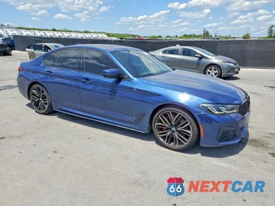 Czwarte zdjęcie samochodu z boku: 2021 BMW 530 I VIN:WBA53BH09MCF79216 - miniatura