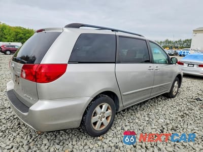 Trzecie zdjęcie samochodu z tyłu: 2008 TOYOTA SIENNA LE 8-PASSENGER VIN:5TDZK23C38S145366 - miniatura