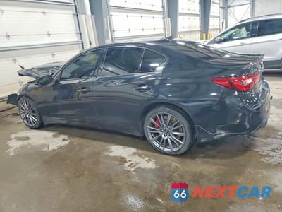 Drugie zdjęcie samochodu z przodu: 2021 INFINITI Q50 RED SPORT 400 VIN:JN1FV7DR4MM880697 - miniatura