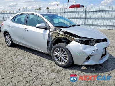 Czwarte zdjęcie samochodu z boku: 2014 TOYOTA COROLLA LE PLUS VIN:5YFBURHE4EP118020 - miniatura