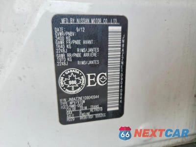 Zdjęcie 13 z 13 samochodu: 2013 INFINITI QX56 BASE VIN:JN8AZ2NE1D9040944 - miniatura