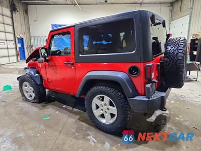 Drugie zdjęcie samochodu z przodu: 2016 JEEP WRANGLER SPORT VIN:1C4AJWAG0GL128389 - miniatura