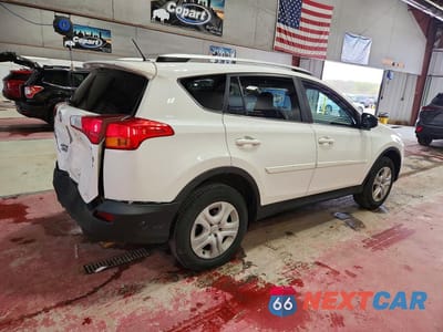 Trzecie zdjęcie samochodu z tyłu: 2014 TOYOTA RAV4 LE VIN:2T3BFREV6EW138337 - miniatura