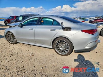Drugie zdjęcie samochodu z przodu: 2021 MERCEDES-BENZ CLA 250 VIN:W1K5J4GB0MN196277 - miniatura