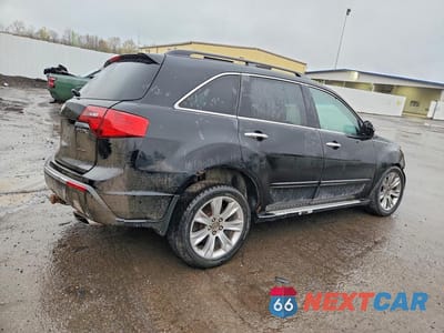 Trzecie zdjęcie samochodu z tyłu: 2011 ACURA MDX ADVANCE VIN:2HNYD2H79BH004996 - miniatura