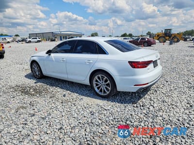 Drugie zdjęcie samochodu z przodu: 2019 AUDI A4 PREMIUM VIN:WAUGMAF43KN001648 - miniatura
