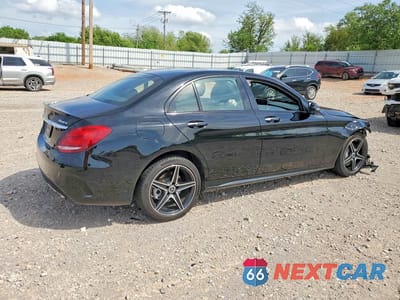 Trzecie zdjęcie samochodu z tyłu: 2017 MERCEDES-BENZ C 300 4MATIC VIN:55SWF4KB0HU230860 - miniatura